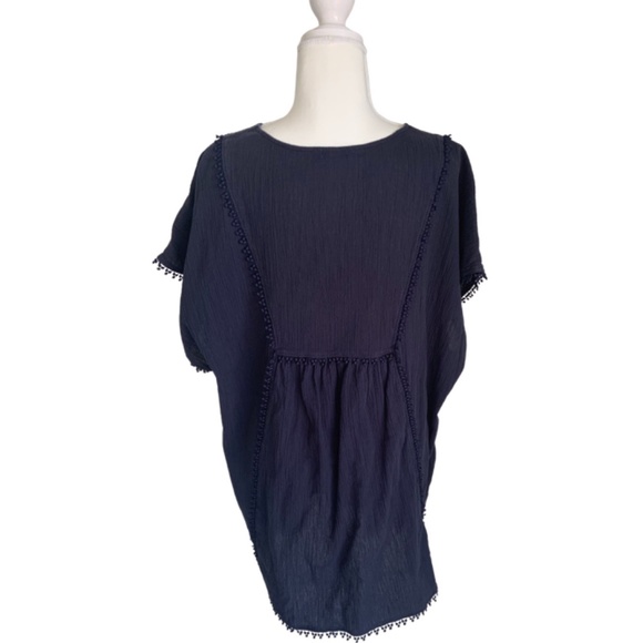 J.Crew Navy beach/swim cover up dress XXL - Picture 2 of 3